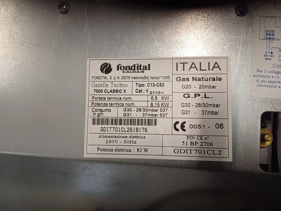 Termoconvettori Gazzelle Techno 7000 /3000 Classic - Immagine 2 di 4