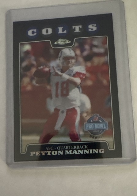 2008 Topps Chrome - Peyton Manning #TC143 Refractor