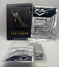 EvoShield Pro SRZ 20 Batter's Leg Guard Right Hand Hitter Black Custom Fit