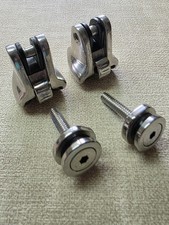 SS Bimini Quick Release Hardware - Deck Hinge...