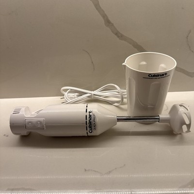 Cuisinart Quick Prep Hand Immersion Blender 2 Speed Model CSB-33 White 