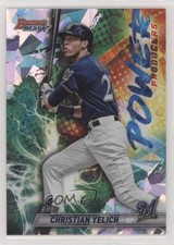 2019 Bowman's Best Power Producers Atomic Refractor Christian Yelich #PP-CY 3b7