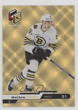 2023-24 Upper Deck Extended Series HoloGrFX Rookies Gold Matthew Poitras 12g7