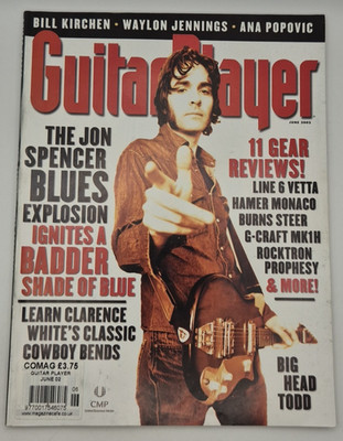 Guitar Player Magazine June 2002 Jon Spencer Blues Explosion cover