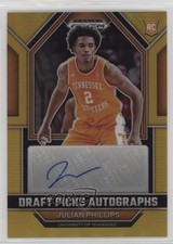 2023-24 Panini Prizm Draft Picks Gold 9/10 Julian Phillips #DPA-JPL Auto lz7