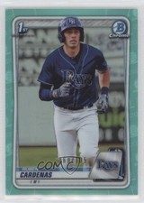 2020 Bowman Chrome Prospects Aqua Refractor 60/125 Ruben Cardenas #BCP-23 13wb