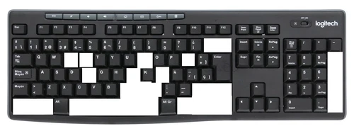 ST66 Replacement single key cap for keyboard Logitech K270 Y-R0042