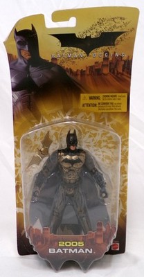 Mattel DC Batman Begins 2005 Batman Bronze Suit 5'' Figure New Sealed