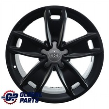 Audi A3 8P Black Wheel Alloy Rim 17" 7,5J ET:56 Star Spoke 8P0601025BL