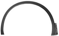 Bandeau d'aile avant gauche pour VW Tiguan Allspace R-Line 2017-2021 en ABS noir