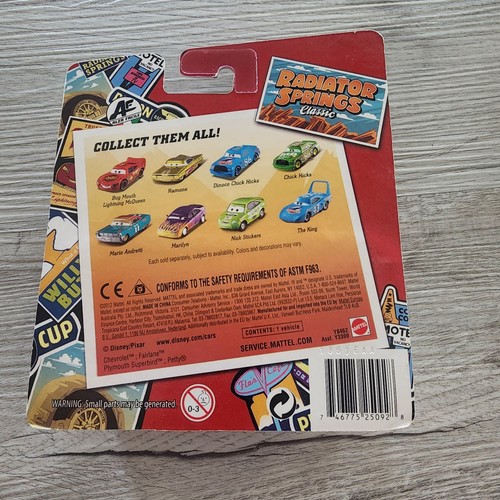 Disney Pixar Cars Nick Stickers Radiator Springs Classic Toys R Us Exclusive - Picture 2 of 2