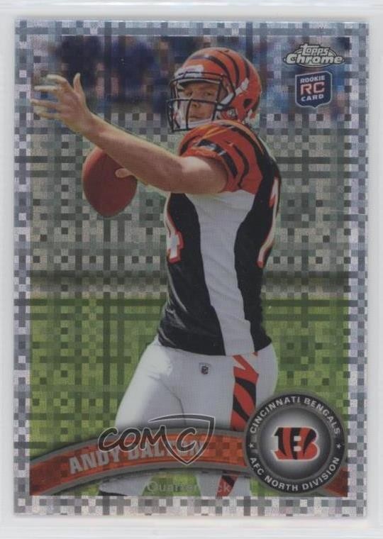 2011 Topps Chrome X-Fractor Andy Dalton #51 e6p