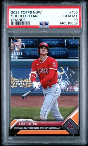 2023 Topps Now #455 Shohei Ohtani Angels