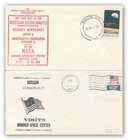 Russian cosmonaut visit to Houston 20/21.10.69 - rare covers Houston - 12541
