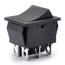 00801-1775 Shift Rocker Switch DPDT 6-pin, Suitable for Power Wheels Children's