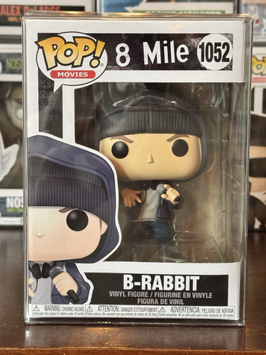 Funko Pop Figur Movies 8 Mile B-Rabbit 1052 Eminem Super Rar Mit Protektor - Bild 1 von 6