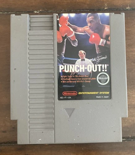Vintage NES Mike Tyson's Punch-Out (Nintendo Entertainment System, 1987)