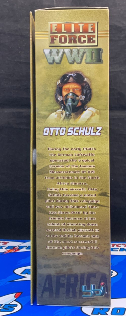 Elite Force 1/6 - WWII North Africa - Luftwaffe Pilot Figure - Otto Schulz BBI