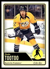 2012-13 O-Pee-Chee #145 Jordin Tootoo Nashville Predators Hockey Card