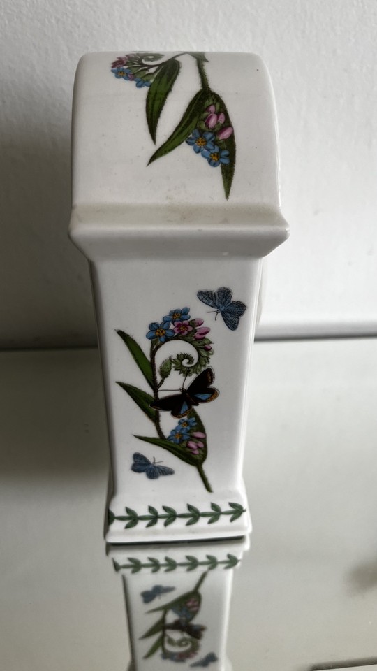 Beautiful Vintage Portmeirion Botanic Garden Mantle Clock in Purple ...