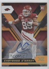 2020 Chronicles Draft Picks Orange Signatures 3/20 Cheyenne O'Grady #20 Auto a8r