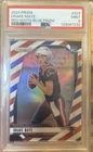 2024 Panini Prizm - Rookies Drake Maye #329 Red White & Blue Prizm (RC)