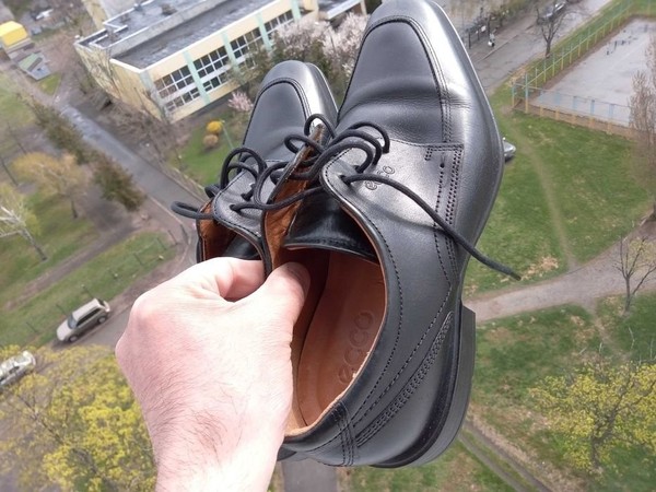 Men ECCO Heels Black 40