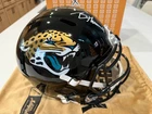 Jaguars Brian Thomas Jr. Authentic Signed Full Size Speed Rep Helmet Fanatics