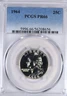 1964 Washington Quarter Proof PCGS PR 66 PF Gem Silver Coin 25C