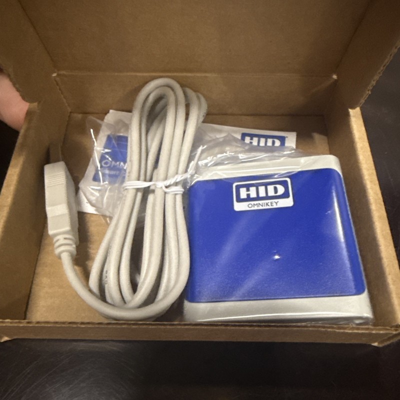 HID R50220318-DB Omnikey 5022CL Contactless High Frequency Smart Card Reader, 13