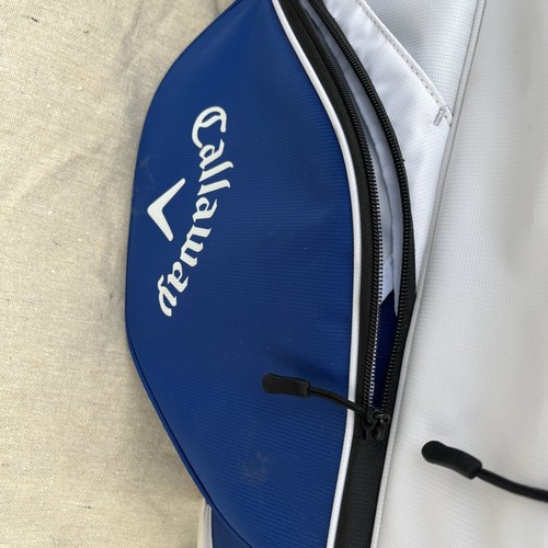 Calloway Fairway C Golf Stand Bag Blue And White - Picture 9 of 19