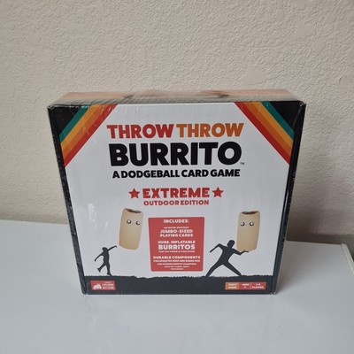 Throw Throw Burrito Game Extreme Outdoor Edition New Dodgeball Party Game