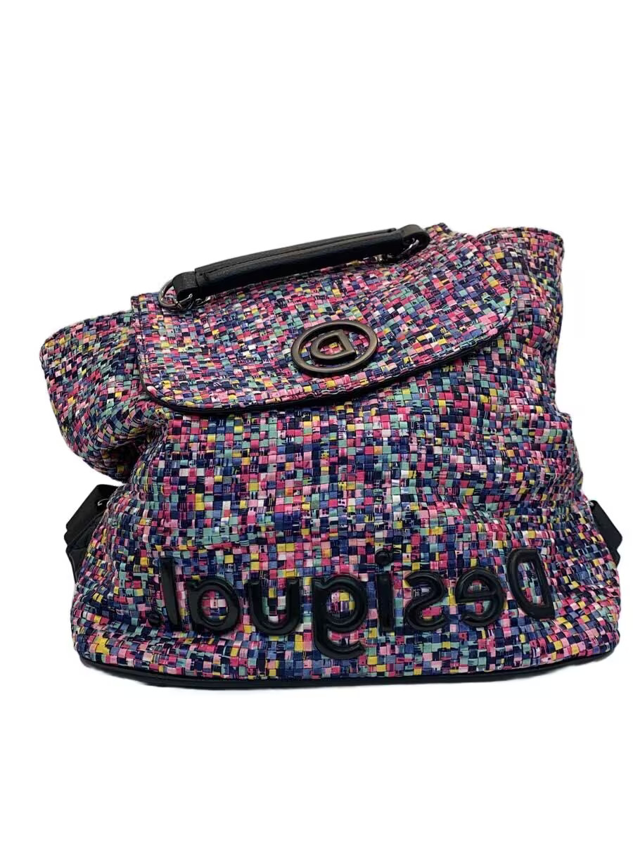 Desigual Polyester Backpack, Multicolor, 20saka11 - image 1