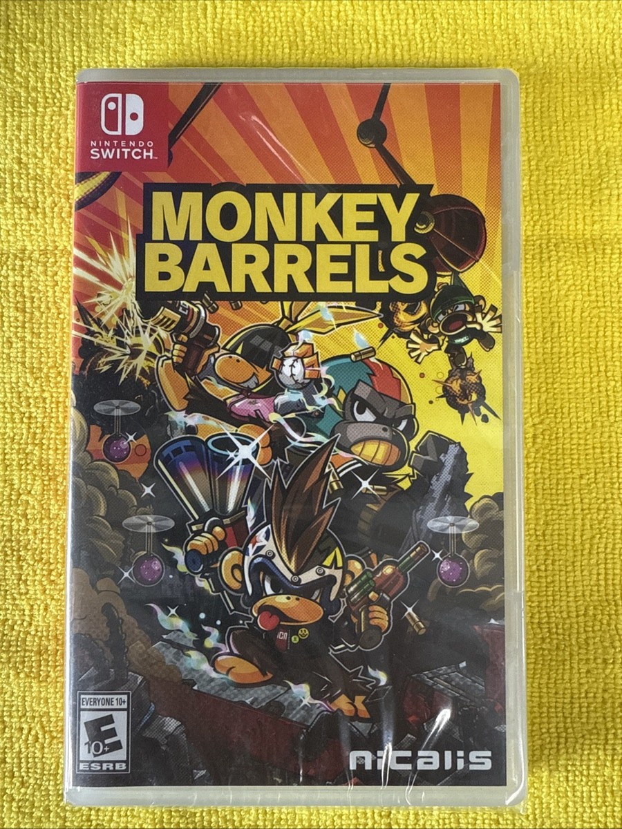 (未使用･未開封品)MONKEY BARRELS - Switch Amazon.com: Monkey Barrels - Nintendo Switch : Toys & Games