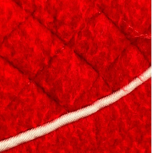 VTG JC Penney Junior Robe Sleepwear Girls Sz S Red Teddy Fleece Hooded Christmas - Picture 10 of 12