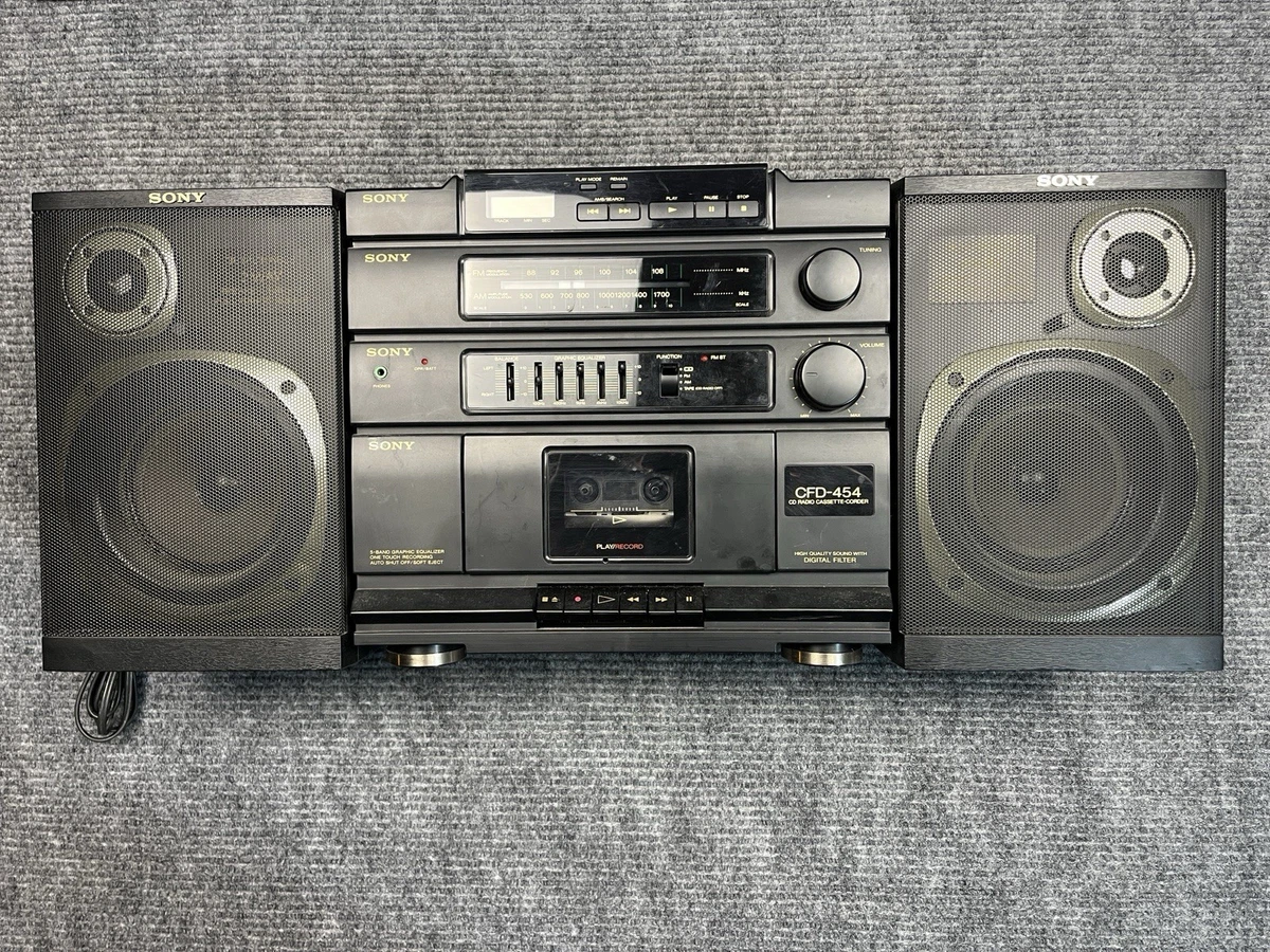 Sony Black Portable Boomboxes for sale | eBay