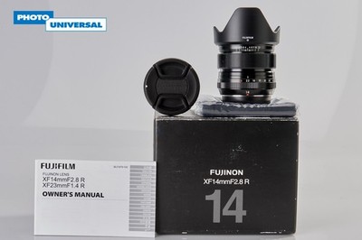 Fuji | Fujifilm | Fujinon XF 14mm/2,8 R | Schwarz | Neuwertiger Zustand