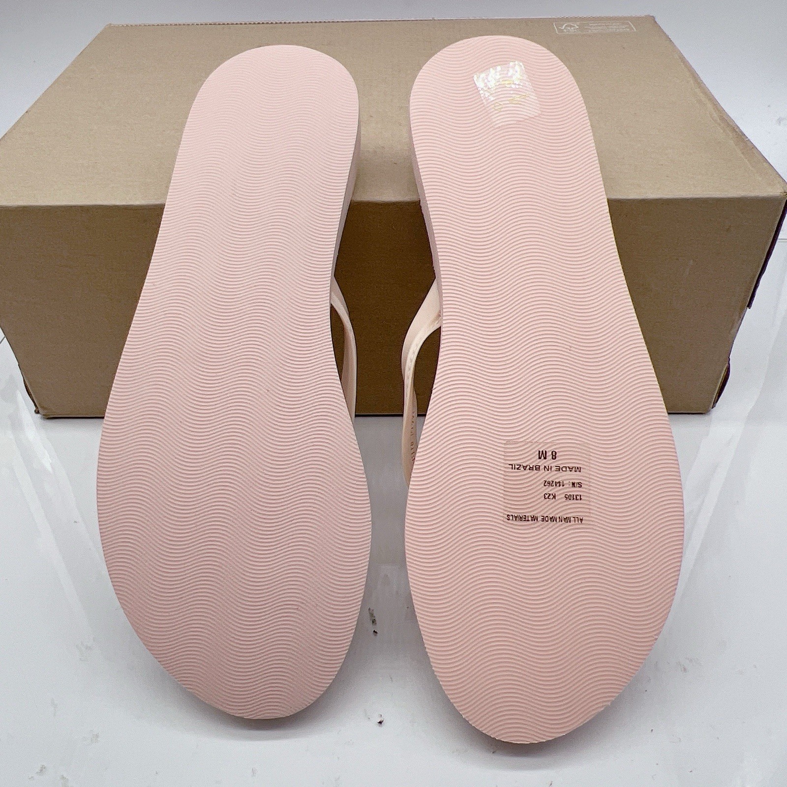 Tory Burch Kira Women's Casual Flip Flop Thong Sandals Flats Pink US 8 thumbnail 9