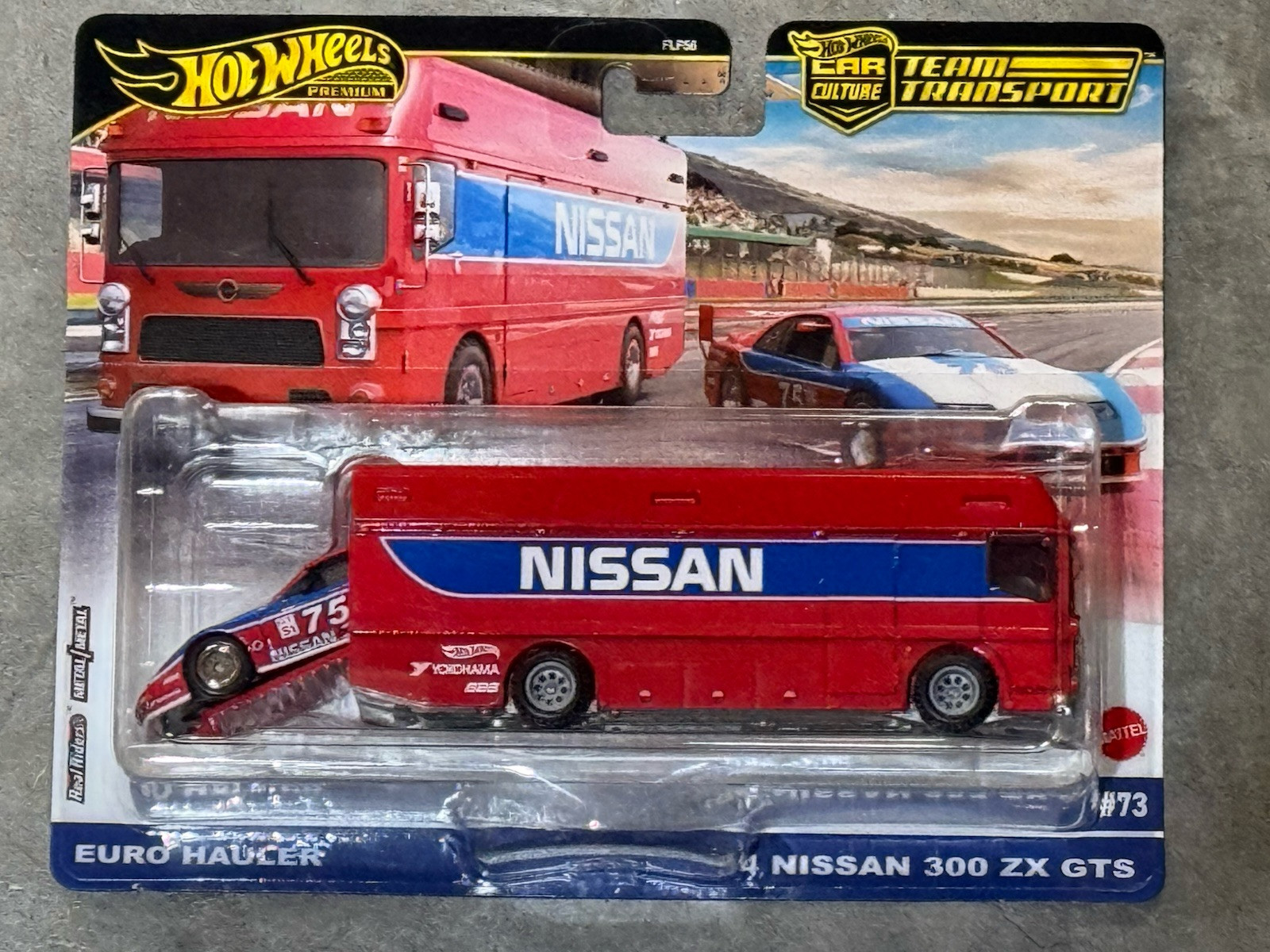 Ken EURO HAULER & '94 NISSAN 300ZX GTS 2024 Hot Wheels Team