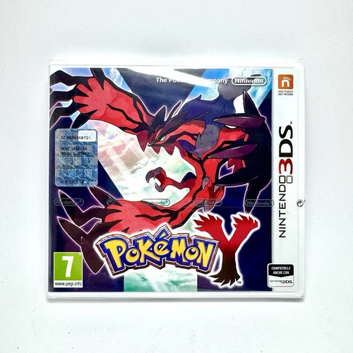 POKEMON Y SCELLÉ  JEU NINTENDO 3DS SCELLÉ  TRÈS RARE EN LANGUE ITALIENNE