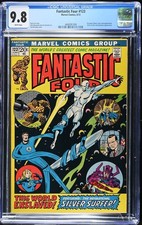 1972 Marvel Comics Fantastic Four 123 CGC 9.8. Richard Nixon and Galactus Cover