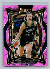 2025 Panini Select WNBA #84 Bridget Carleton Pink Ice Prizms