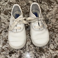 Keds Champion Toe Sneaker Toddler Size 8M White Preowned