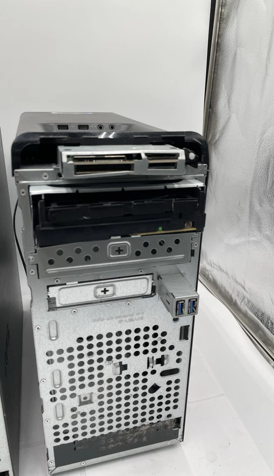 Capas para desktop Dell XPS 8700 torre média D14M vazias apenas para peças lote de 3 - Imagem 4 de 4