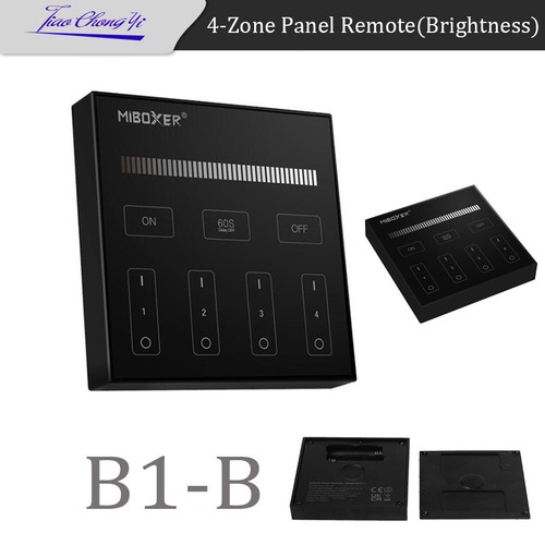 2.4GHz Wireless WIFI Touch Panel Dimmer/RGBW/RGB+CCT LED Smart Remote Controller - Picture 12 of 17