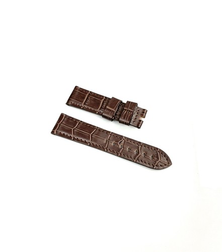 Panerai Dark Brown Grain Alligator Leather 22mm x 20mm Band