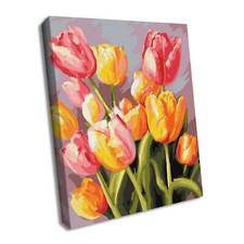 Ideyka Painting by Numbers kit Spring bouquet KHO3268