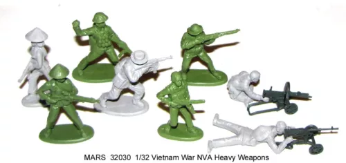 32030 Mars 1/32 Vietnam War NVA Heavy Weapons  toy soldiers