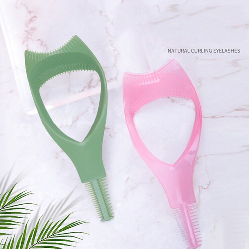 Wimpernbürste Lockenwickler Mascara-Schutz Applikator-Werkzeug 3-In-1- C8 - Bild 9 von 24