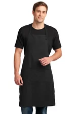 Port Authority Easy Care Extra Long Bib Apron